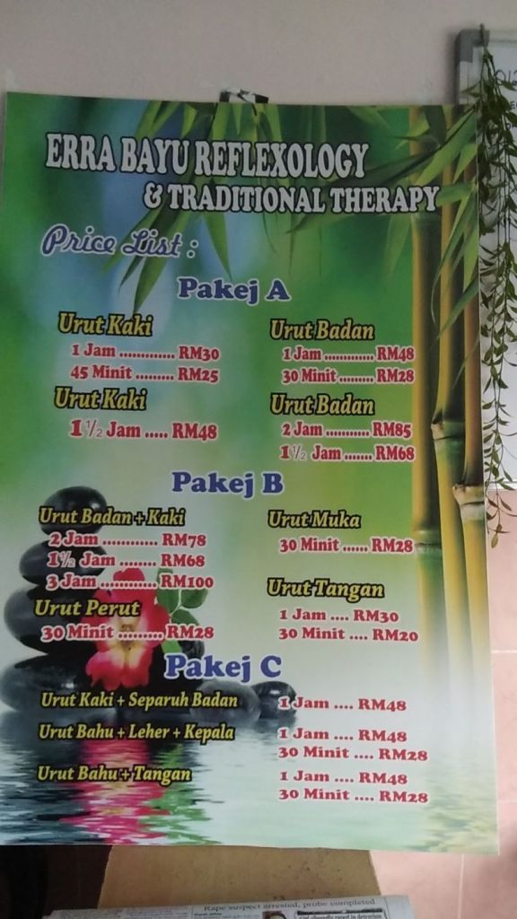 Erra Bayu Reflexology And Therapy