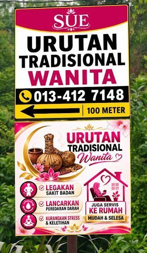 SUE URUT TRADISIONAL WANITA