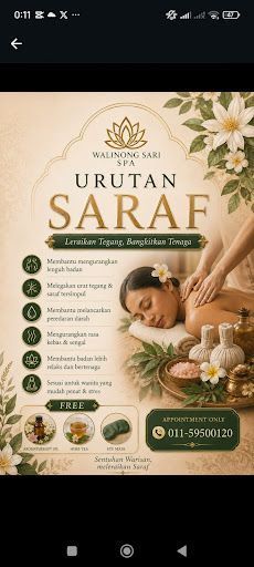 WALINONG SARI SPA urutan tradisional wanita